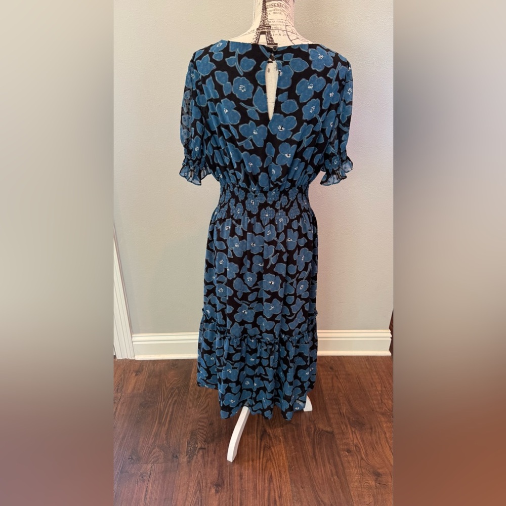 Kate Spade Blue Midi Dress - Picture 4 of 16